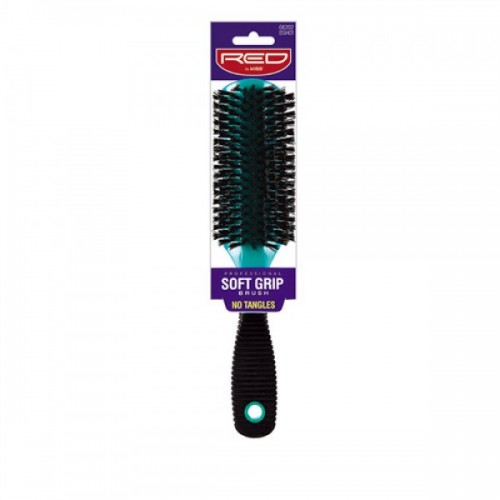 Red Professional Soft Grip Brush BSH01